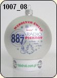 bombka z logo RADIO PIEKARY